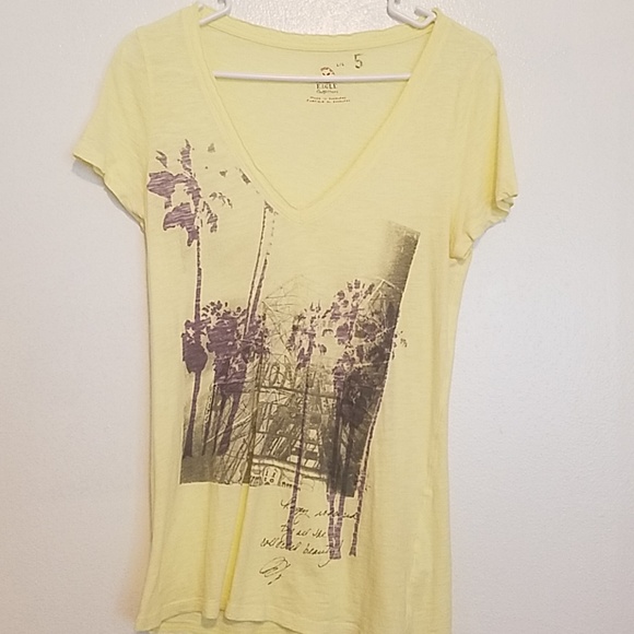 American Eagle Outfitters Tops - American eagle outfitters v neck burn out tshirt